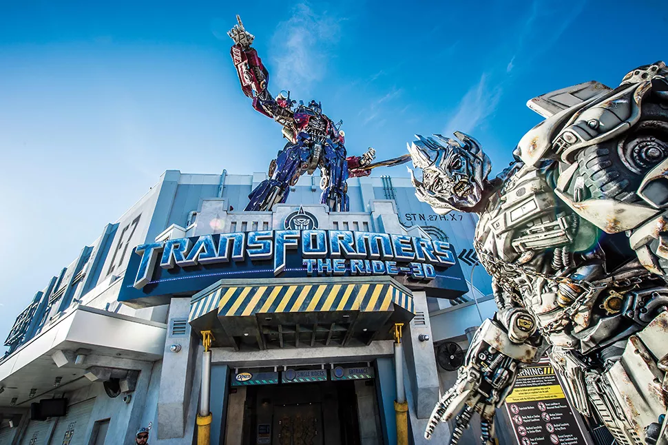 Transformes Attraktion im Universal Orlando Resort